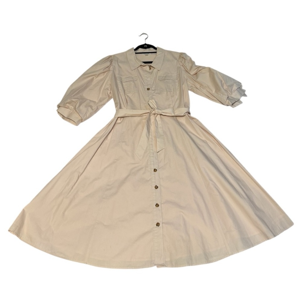 Calvin Klein cream dress